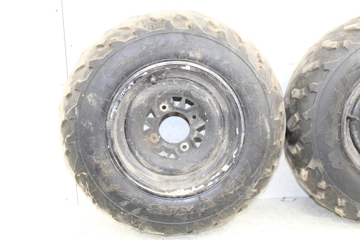2001 Arctic Cat 500 Manual 4x4 Front Wheel Set Rims 00022
