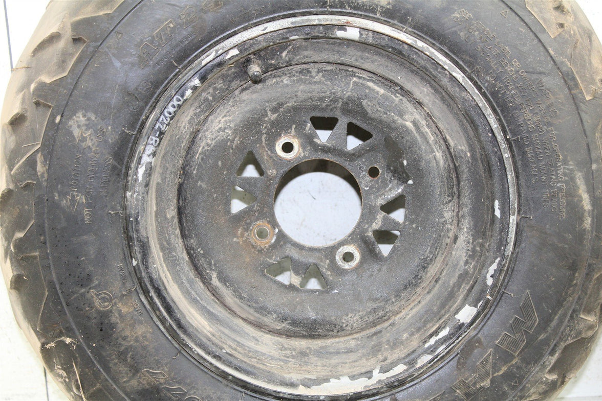 2001 Arctic Cat 500 Manual 4x4 Front Wheel Set Rims 00022