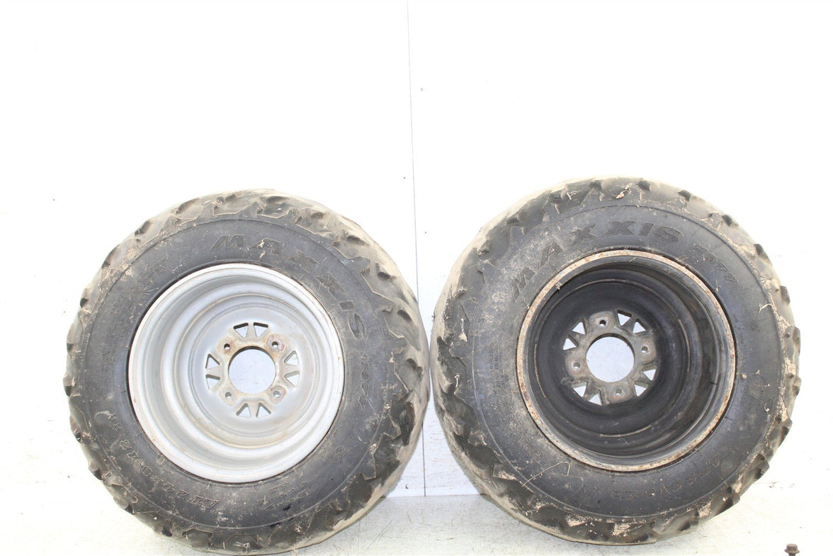 2001 Arctic Cat 500 Manual 4x4 Front Wheel Set Rims 00022