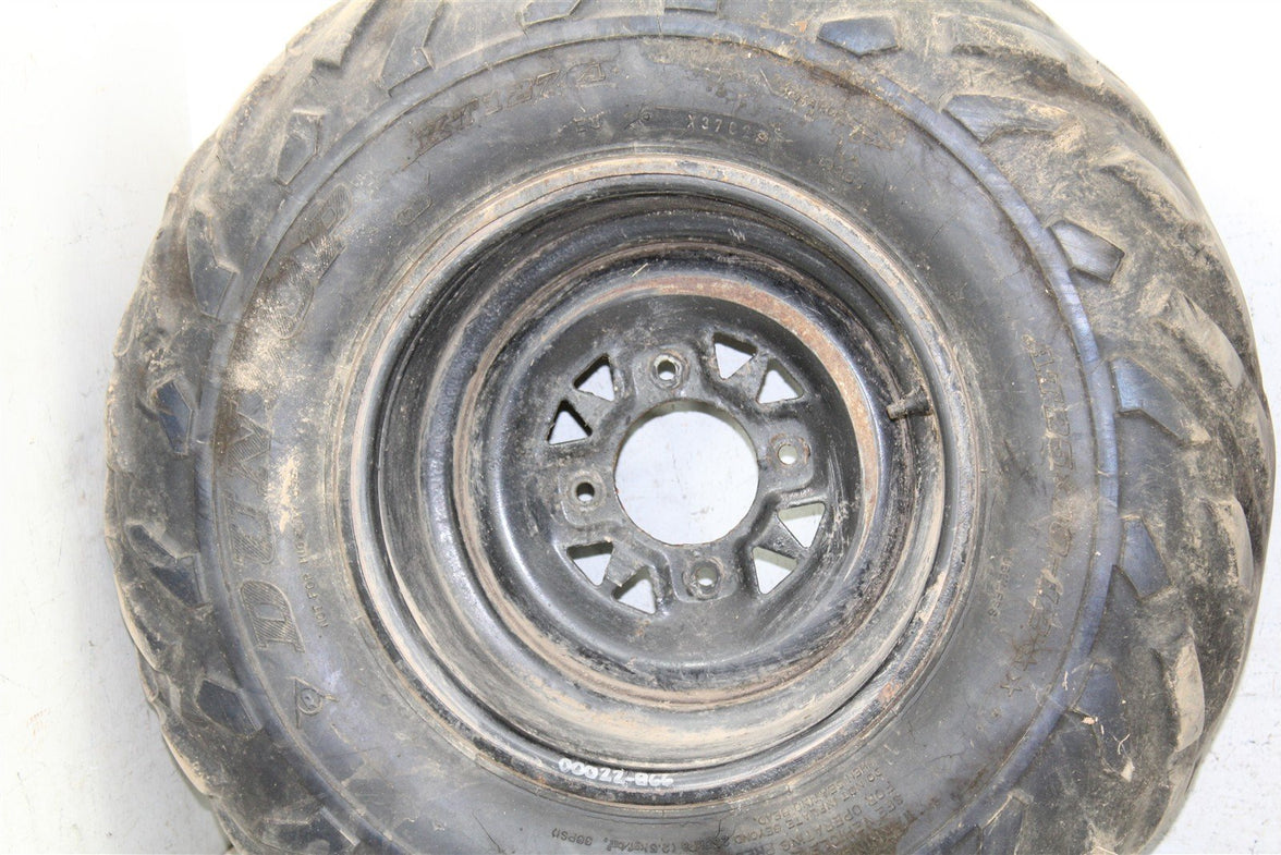 2001 Arctic Cat 500 Manual 4x4 Rear Wheel Set Rims 00022