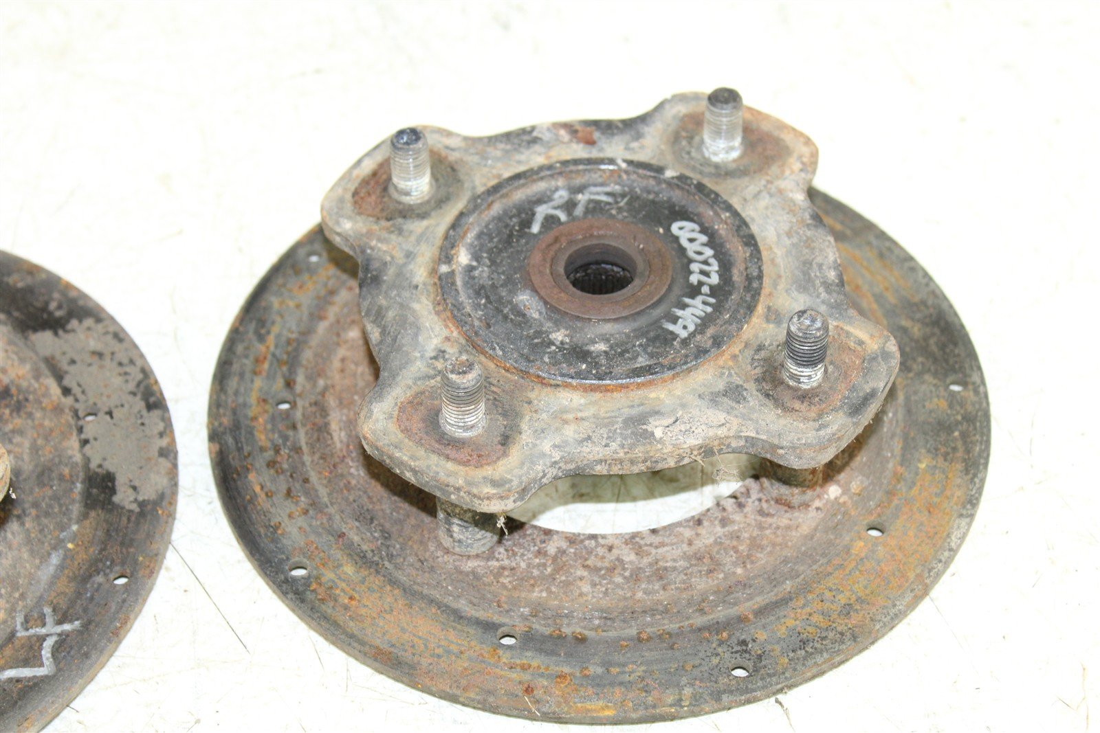 2001 Arctic Cat 500 Manual 4x4 Front Hubs Brake Rotors 00022