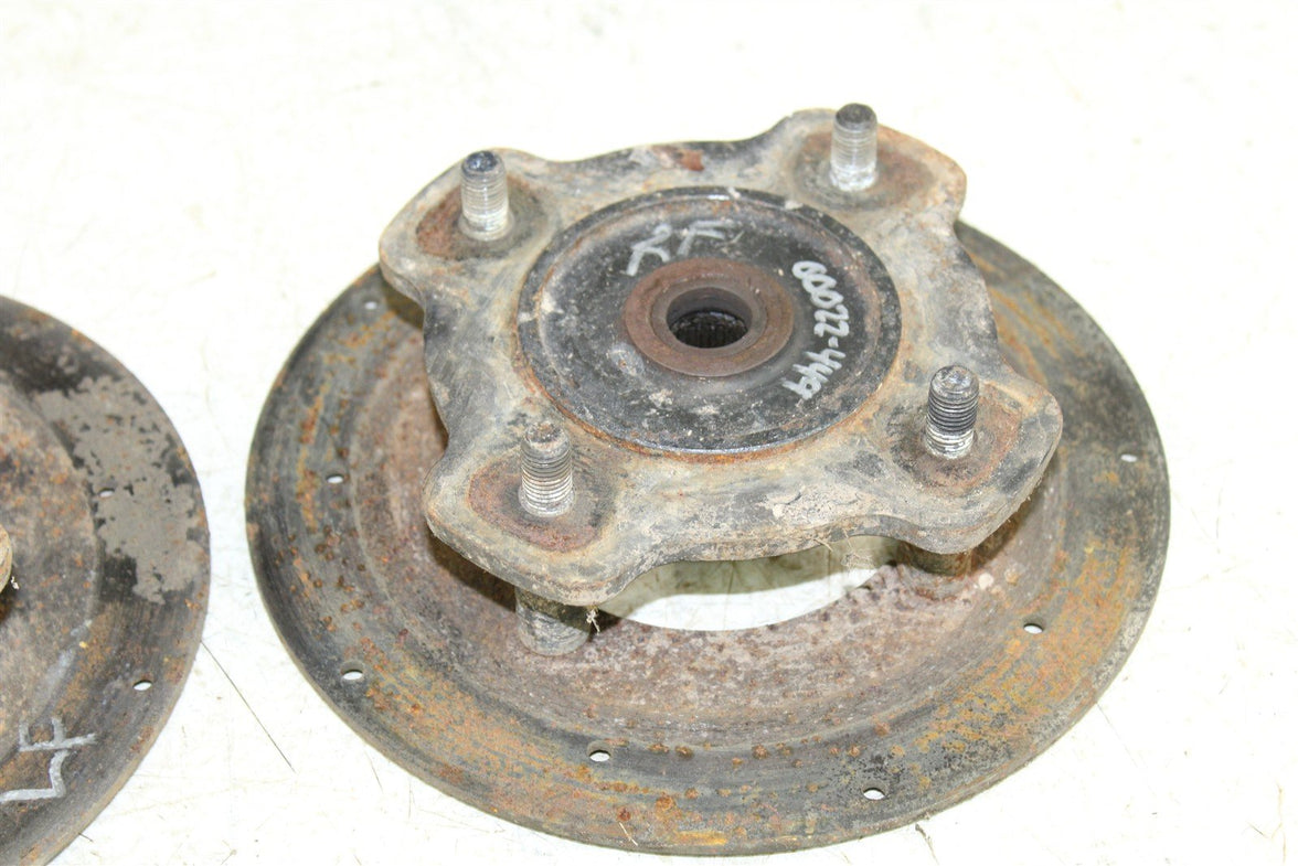 2001 Arctic Cat 500 Manual 4x4 Front Hubs Brake Rotors 00022