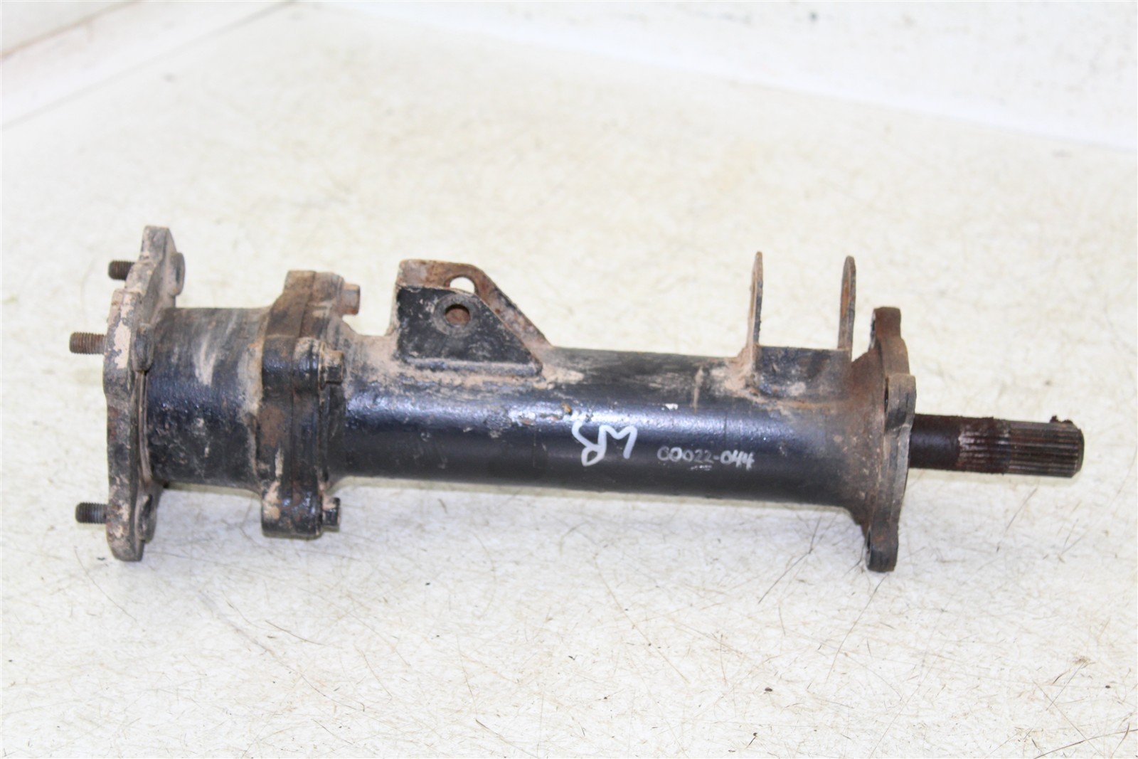 2001 Arctic Cat 500 Manual 4x4 Left Rear Axle w/ Housing & Hub 00022