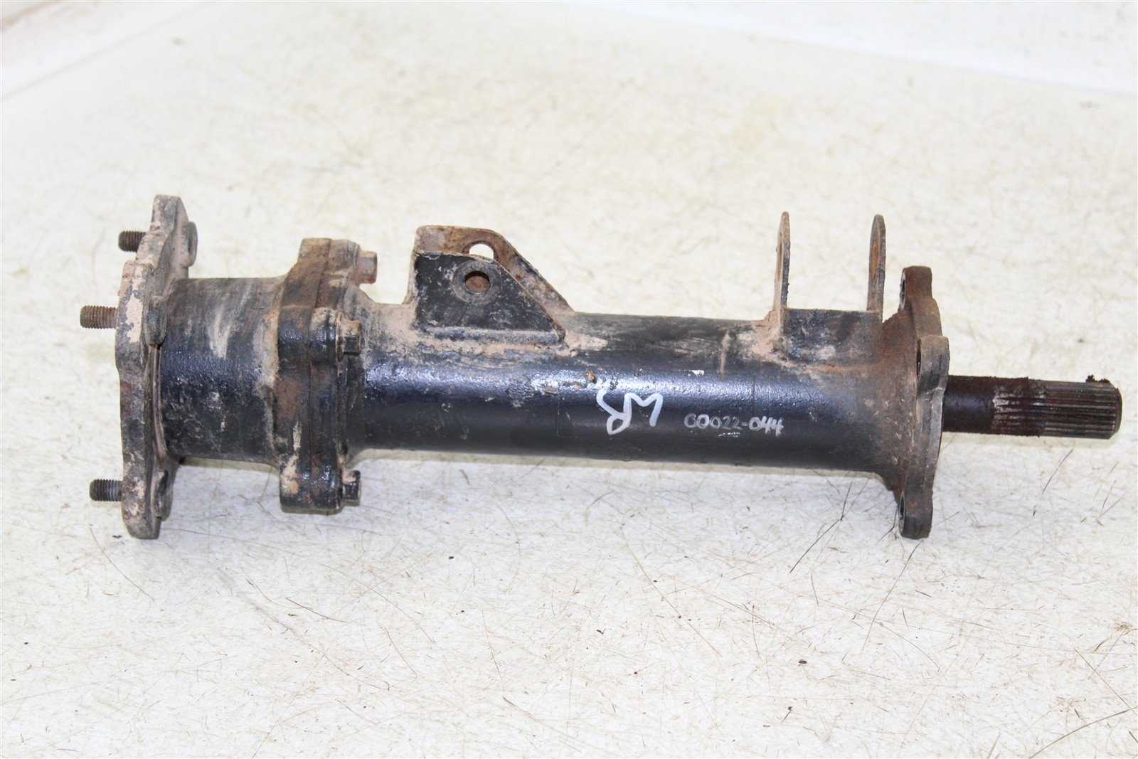 2001 Arctic Cat 500 Manual 4x4 Left Rear Axle w/ Housing & Hub 00022
