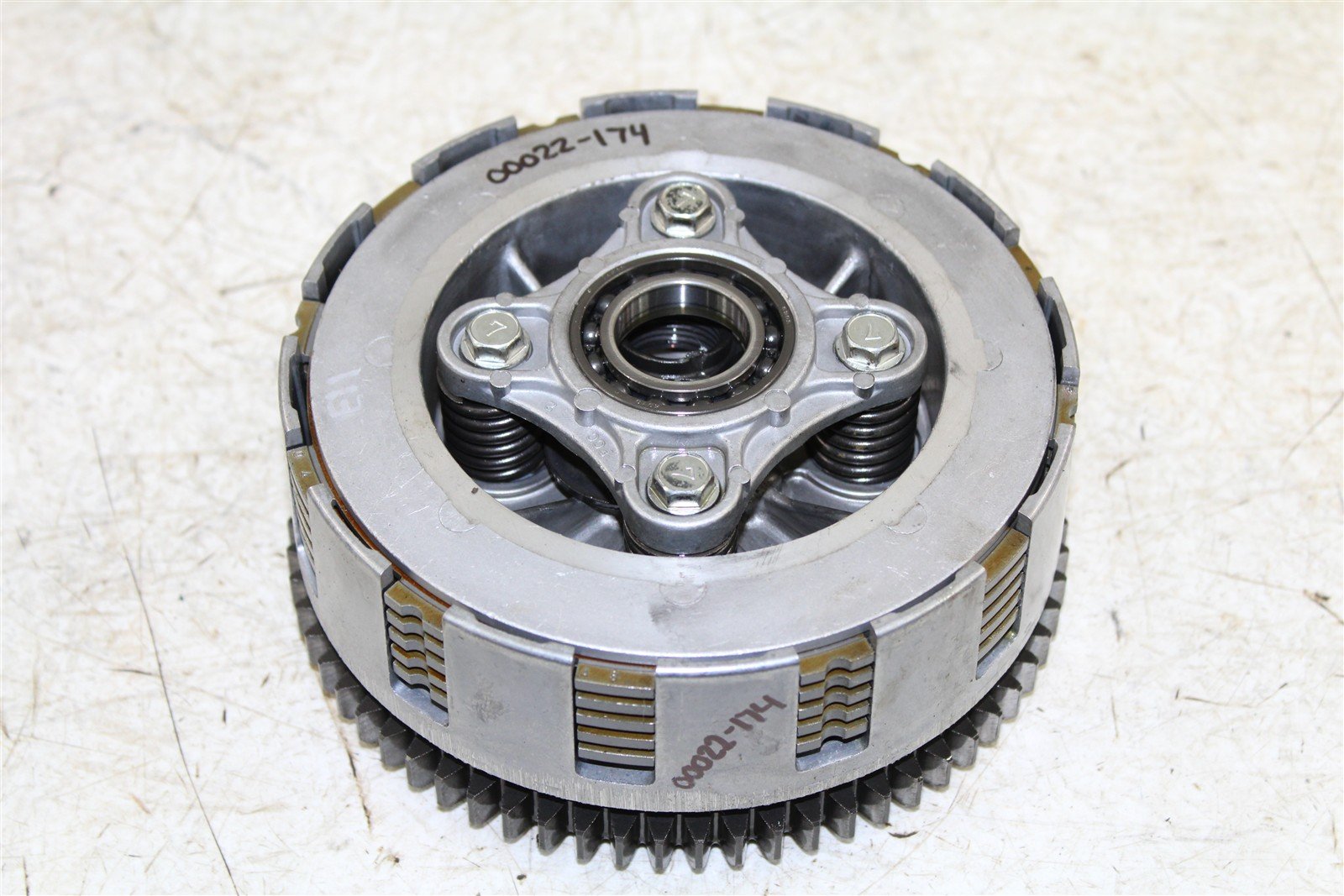 2001 Arctic Cat 500 Manual 4x4 Clutch Basket Inner Hub Pressure Plate 00022