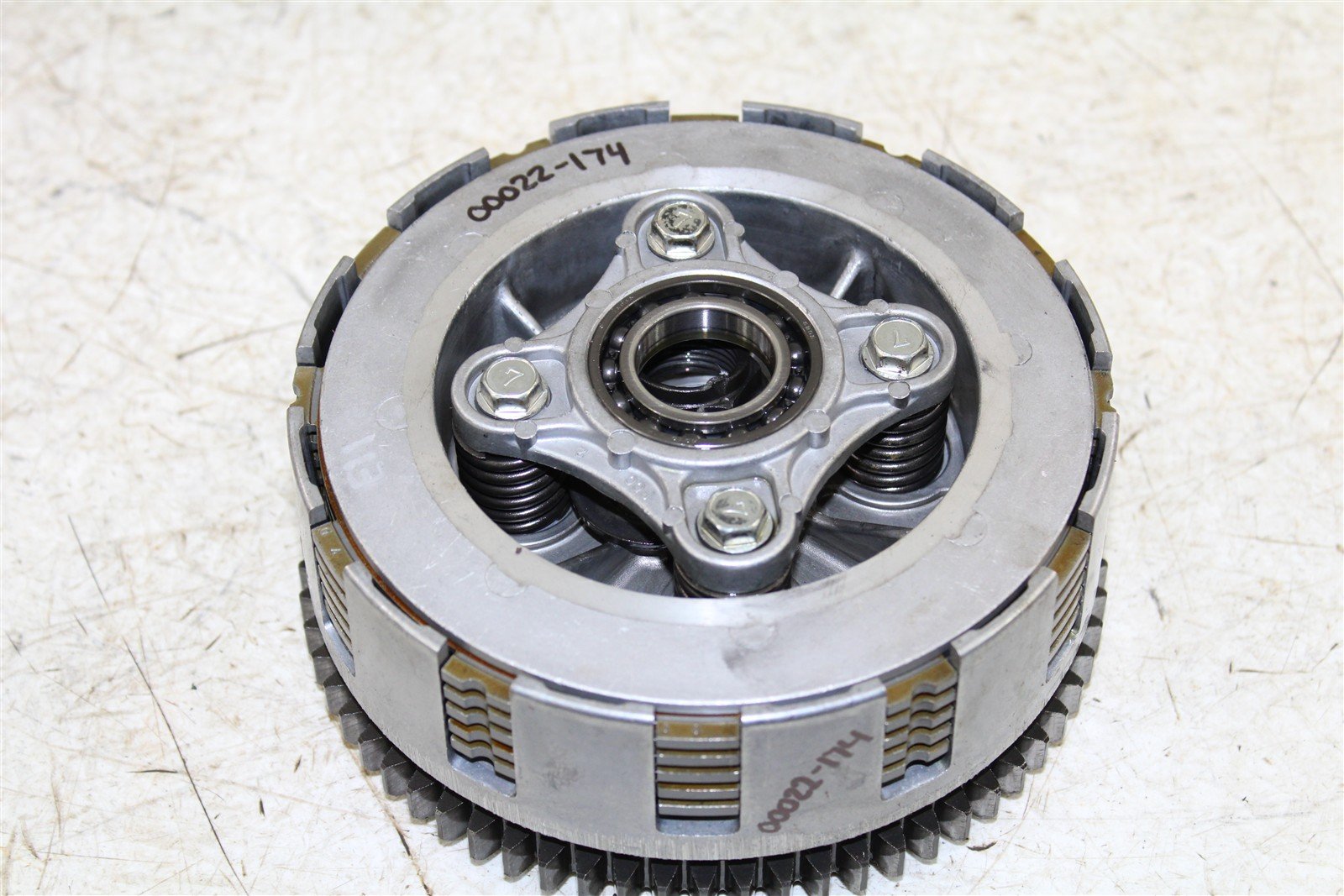 2001 Arctic Cat 500 Manual 4x4 Clutch Basket Inner Hub Pressure Plate 00022