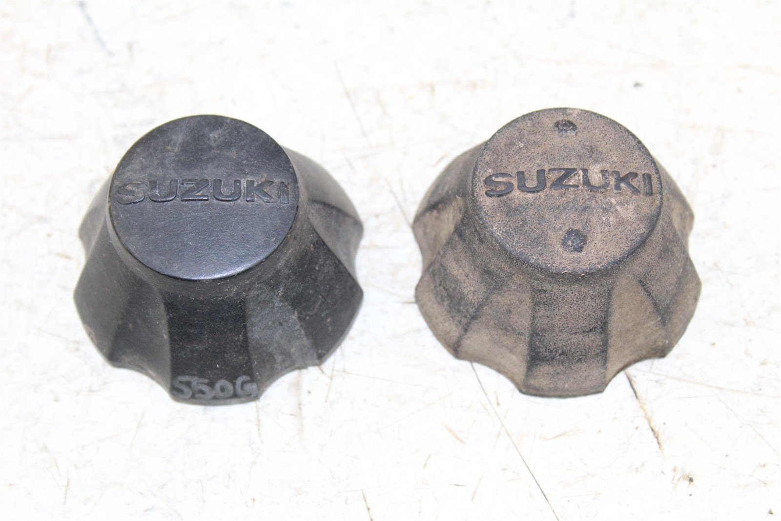 1999 Suzuki Quadrunner 250 4x4 Hub Caps Front Rear 550G