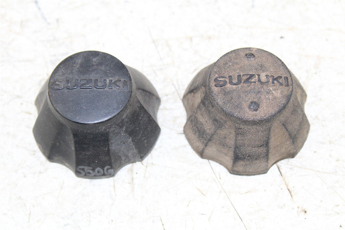 1999 Suzuki Quadrunner 250 4x4 Hub Caps Front Rear 550G