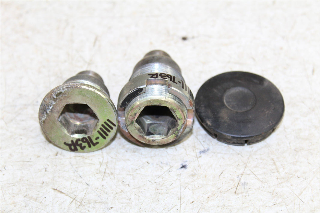 1987 Honda Fourtrax 350D Rear Swingarm Pivot Bolts Swing Arm Nut 11111