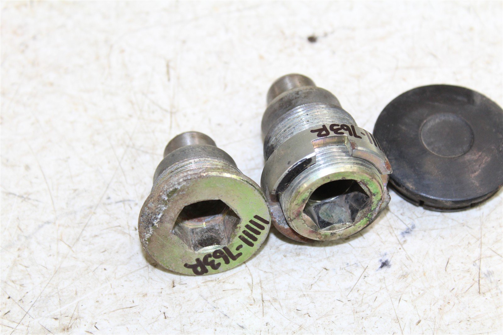 1987 Honda Fourtrax 350D Rear Swingarm Pivot Bolts Swing Arm Nut 11111