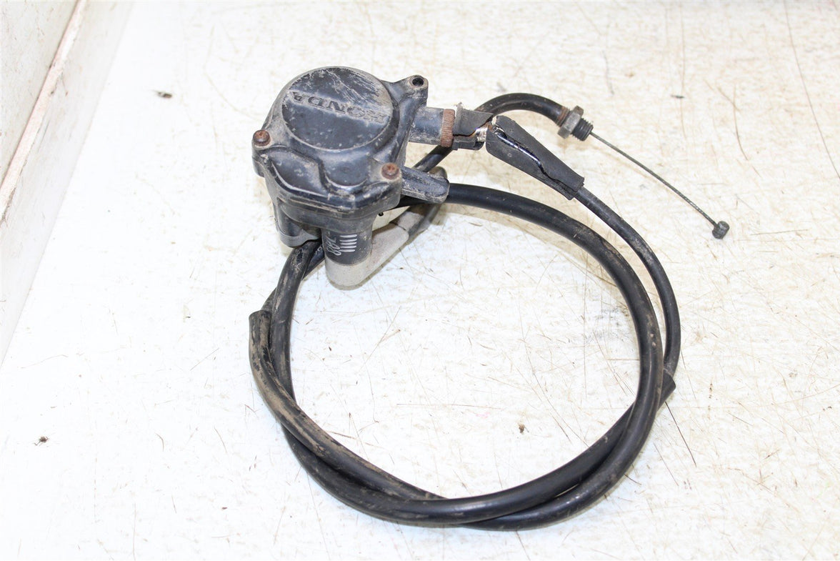 1987 Honda Fourtrax 350D Throttle Lever Housing w/ Cable 11111