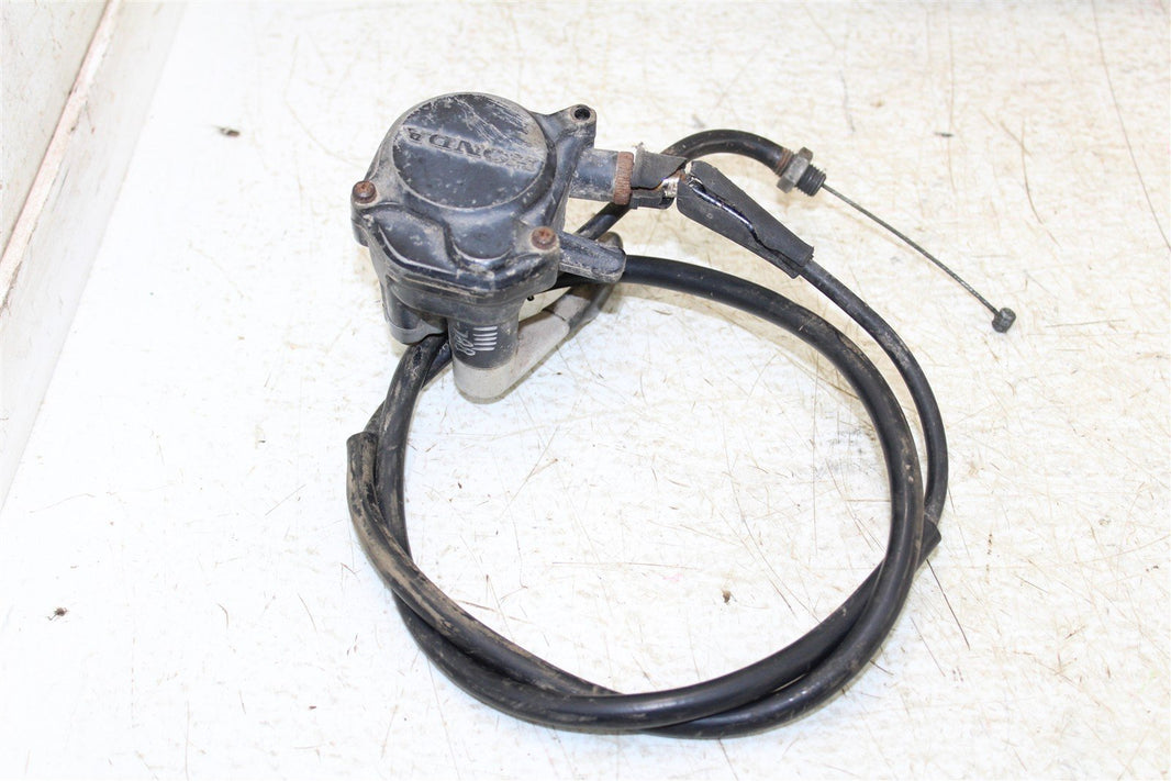 1987 Honda Fourtrax 350D Throttle Lever Housing w/ Cable 11111