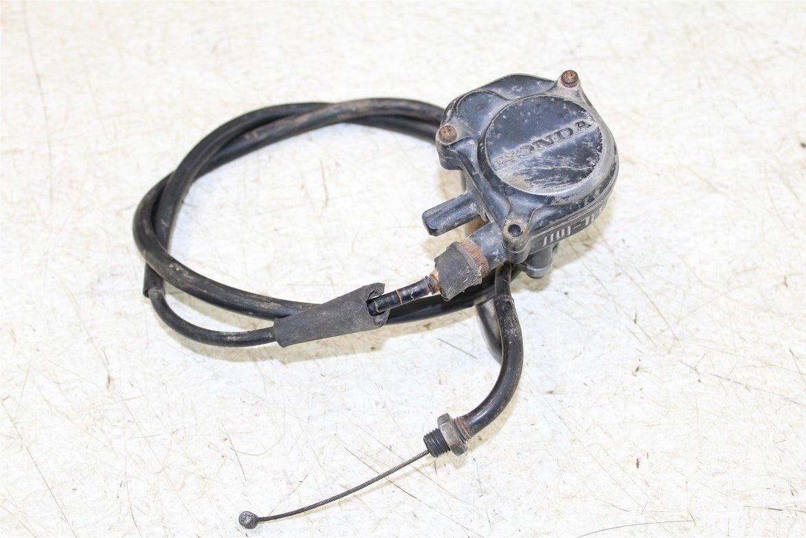 1987 Honda Fourtrax 350D Throttle Lever Housing w/ Cable 11111