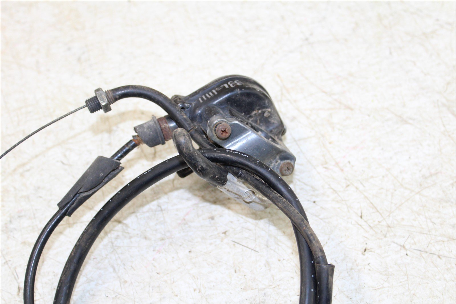 1987 Honda Fourtrax 350D Throttle Lever Housing w/ Cable 11111