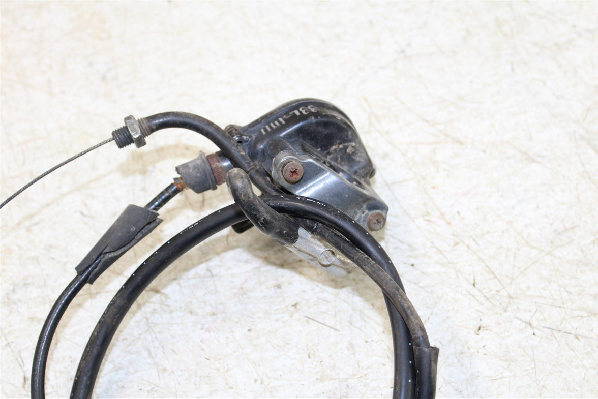 1987 Honda Fourtrax 350D Throttle Lever Housing w/ Cable 11111