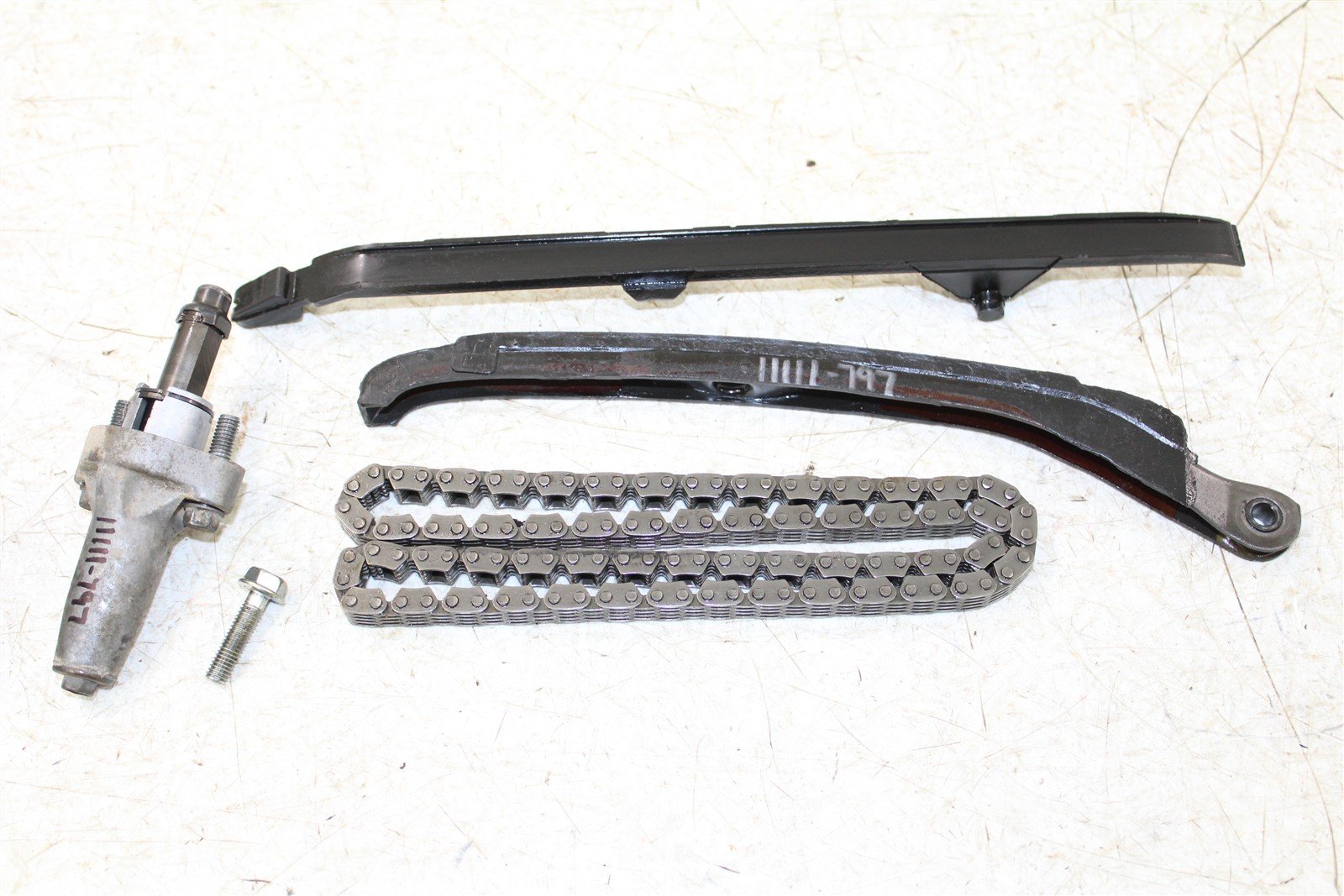 1987 Honda Fourtrax 350D Timing Chain Guide Slides w/ Camshaft Tensioner 11111