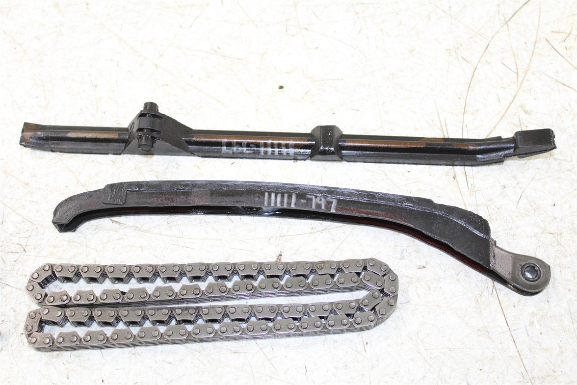 1987 Honda Fourtrax 350D Timing Chain Guide Slides w/ Camshaft Tensioner 11111