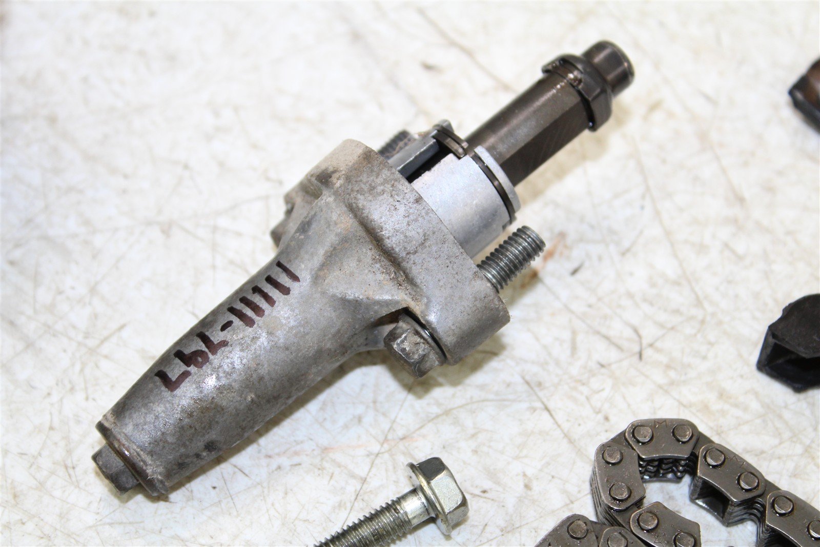1987 Honda Fourtrax 350D Timing Chain Guide Slides w/ Camshaft Tensioner 11111