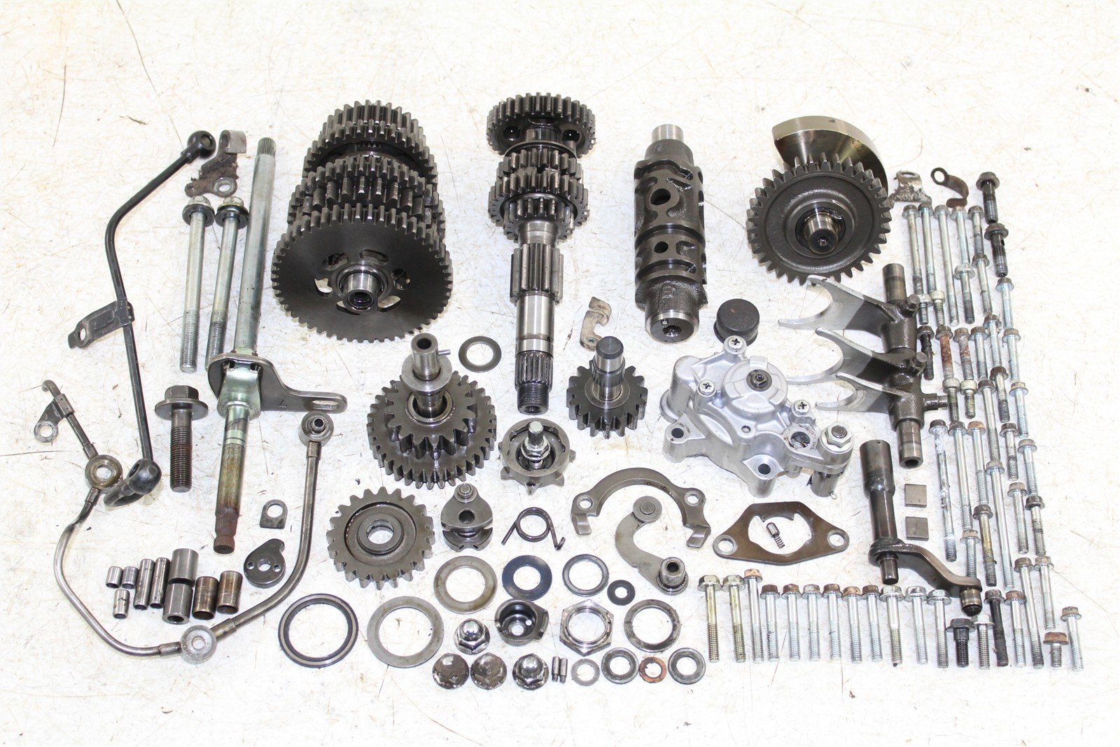 1987 Honda Fourtrax 350D Transmission Gears Shift Shaft Forks Drum 11111