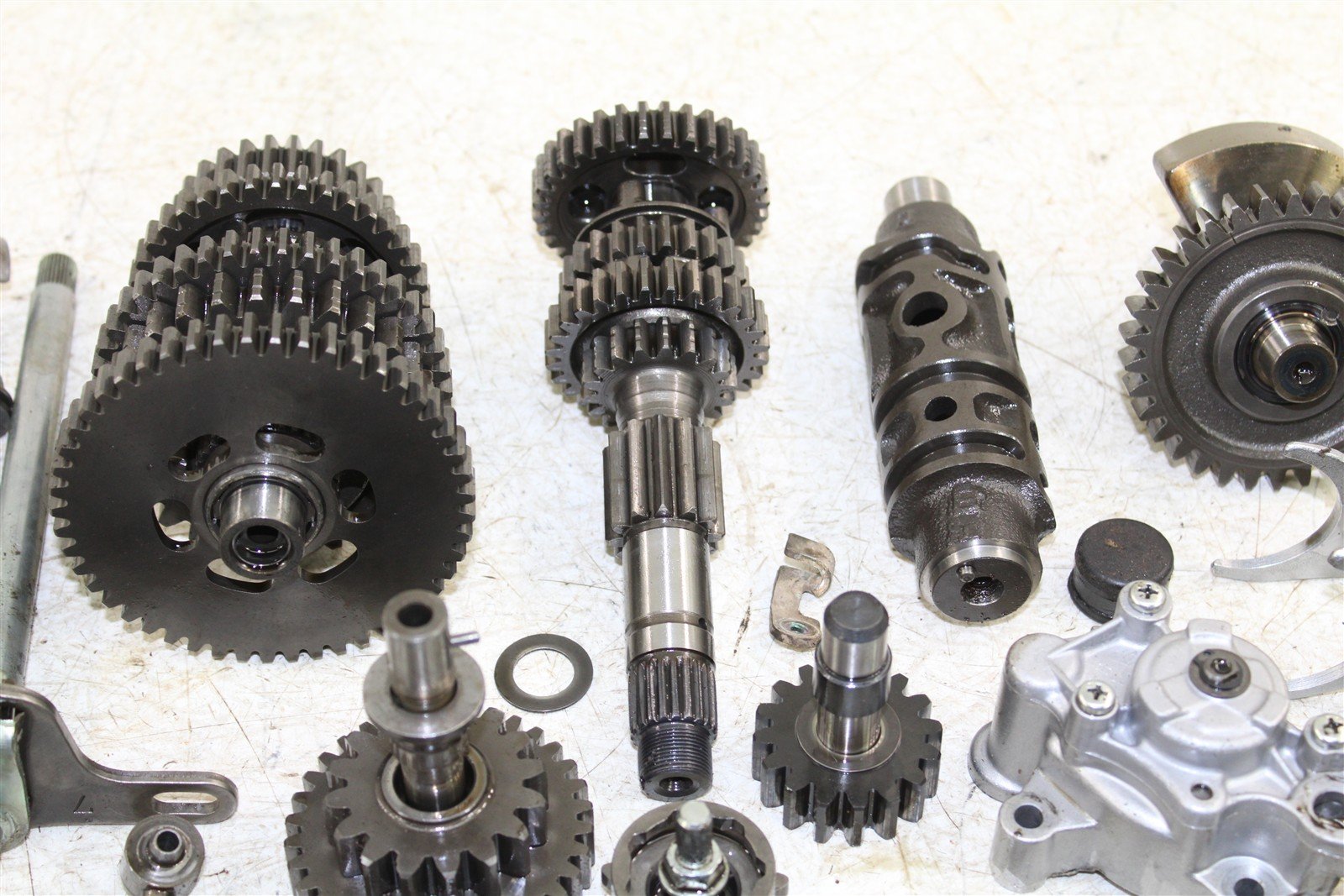 1987 Honda Fourtrax 350D Transmission Gears Shift Shaft Forks Drum 11111