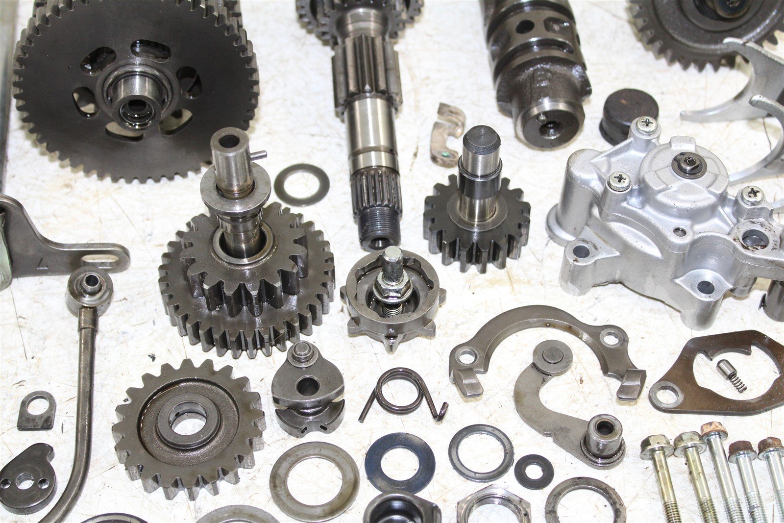 1987 Honda Fourtrax 350D Transmission Gears Shift Shaft Forks Drum 11111