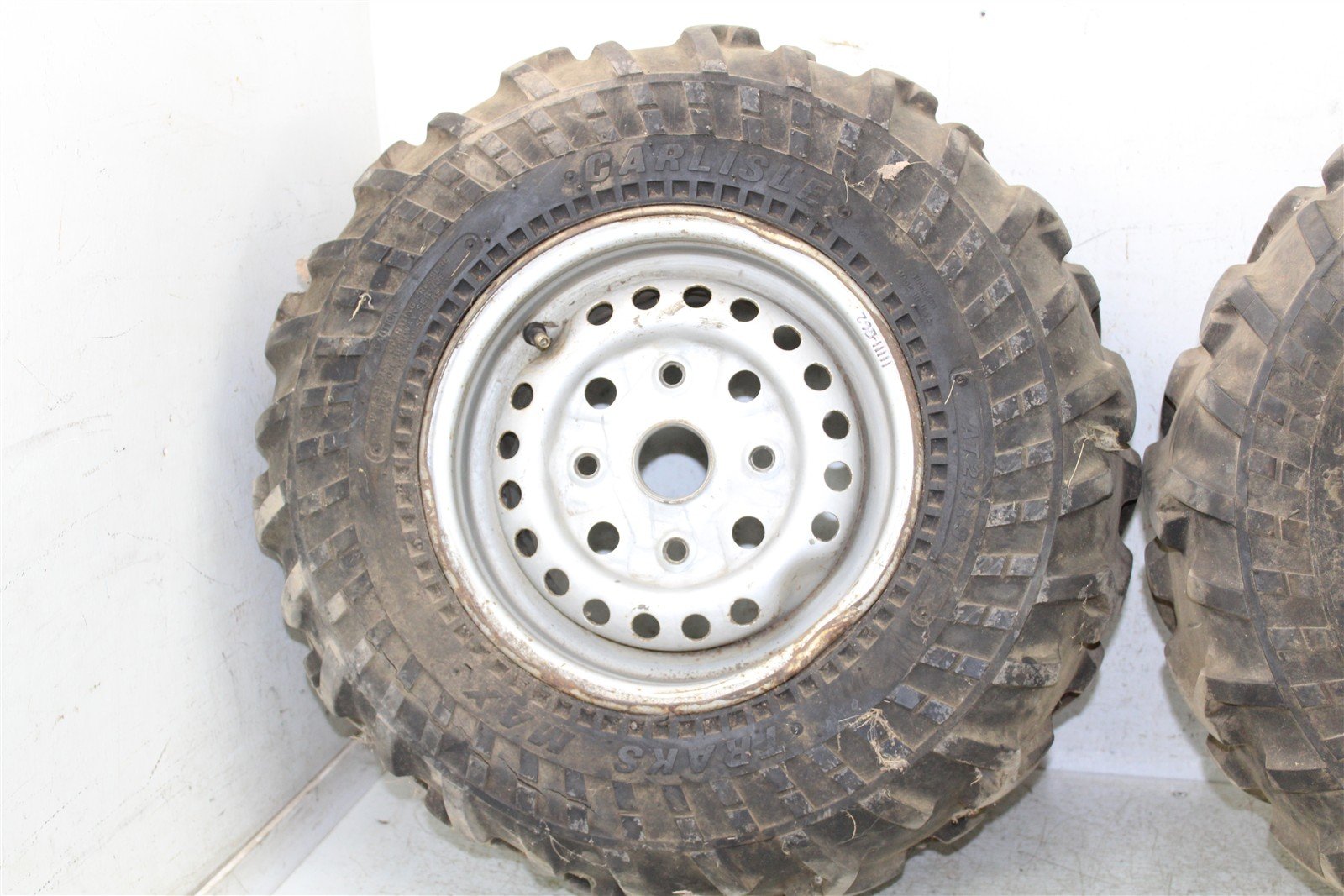 1987 Honda Fourtrax 350D Front Wheel Set Rims 11111