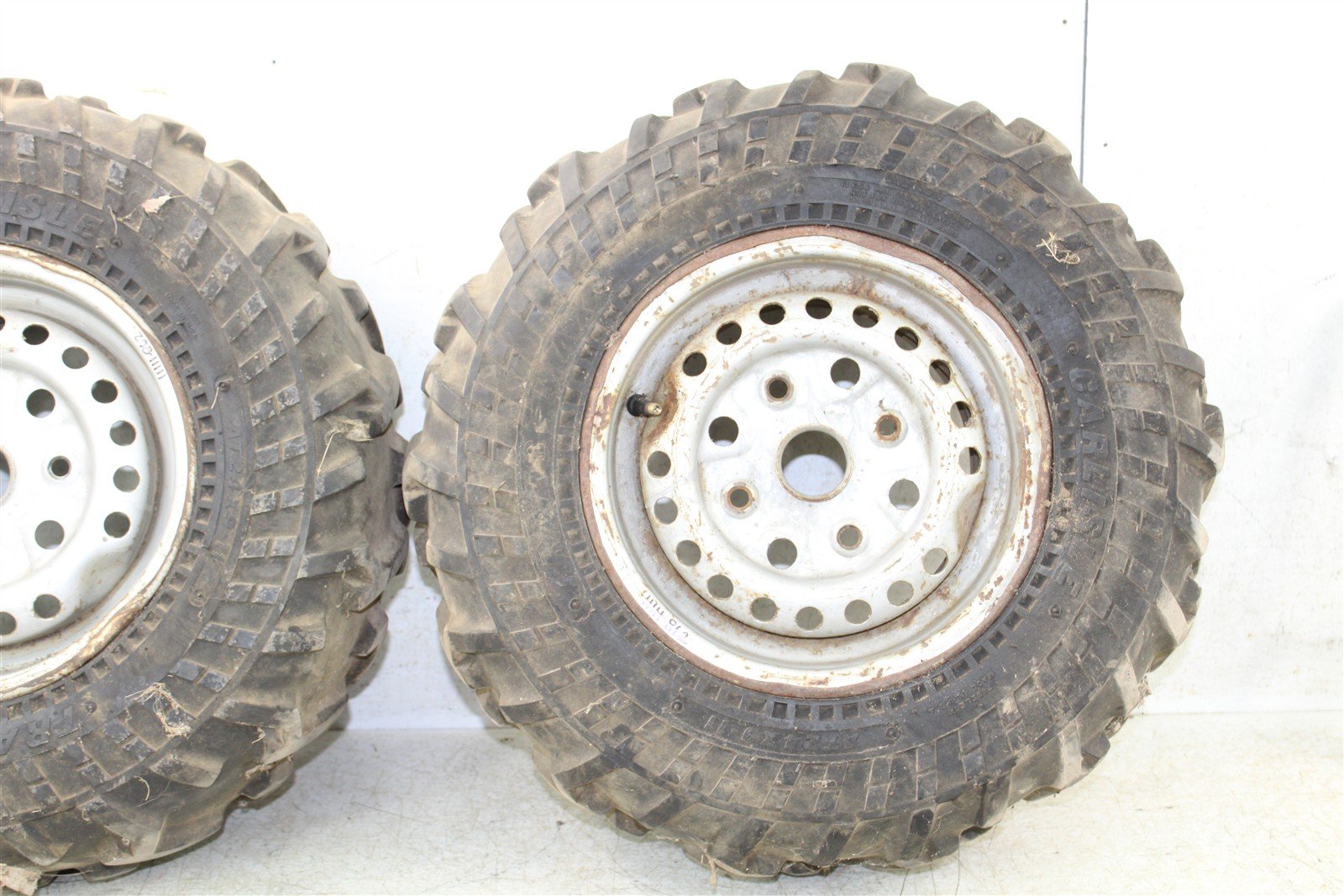 1987 Honda Fourtrax 350D Front Wheel Set Rims 11111