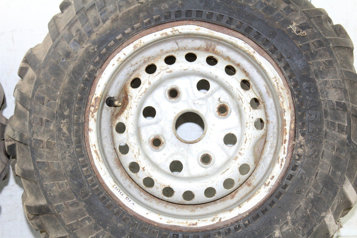 1987 Honda Fourtrax 350D Front Wheel Set Rims 11111