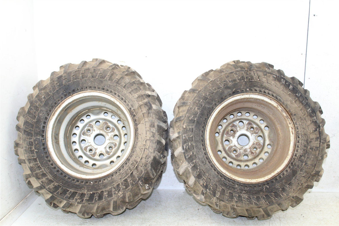 1987 Honda Fourtrax 350D Front Wheel Set Rims 11111