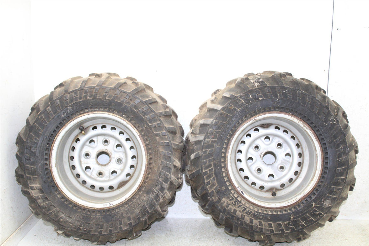 1987 Honda Fourtrax 350D Rear Wheel Set Rims 11111