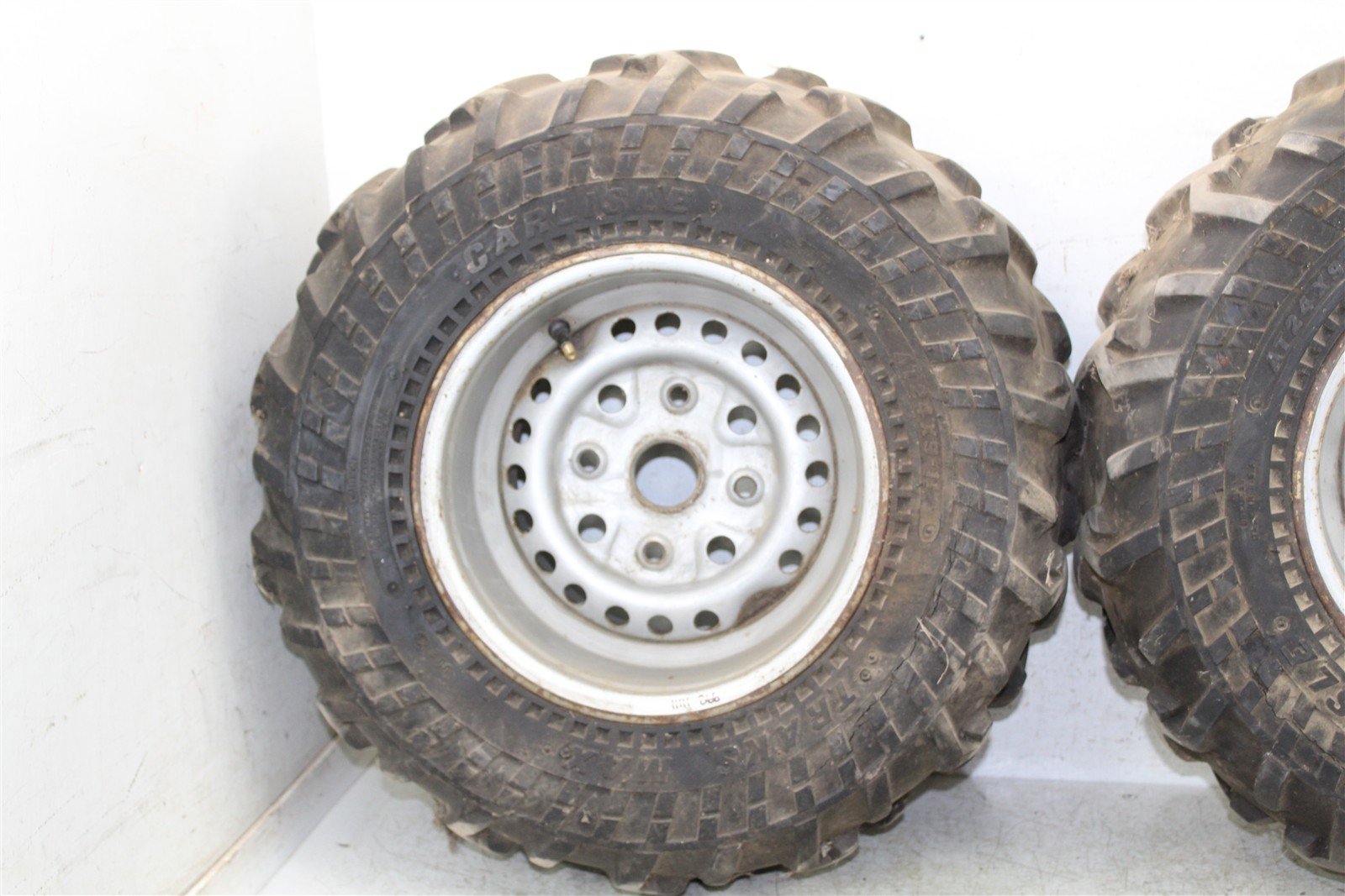 1987 Honda Fourtrax 350D Rear Wheel Set Rims 11111