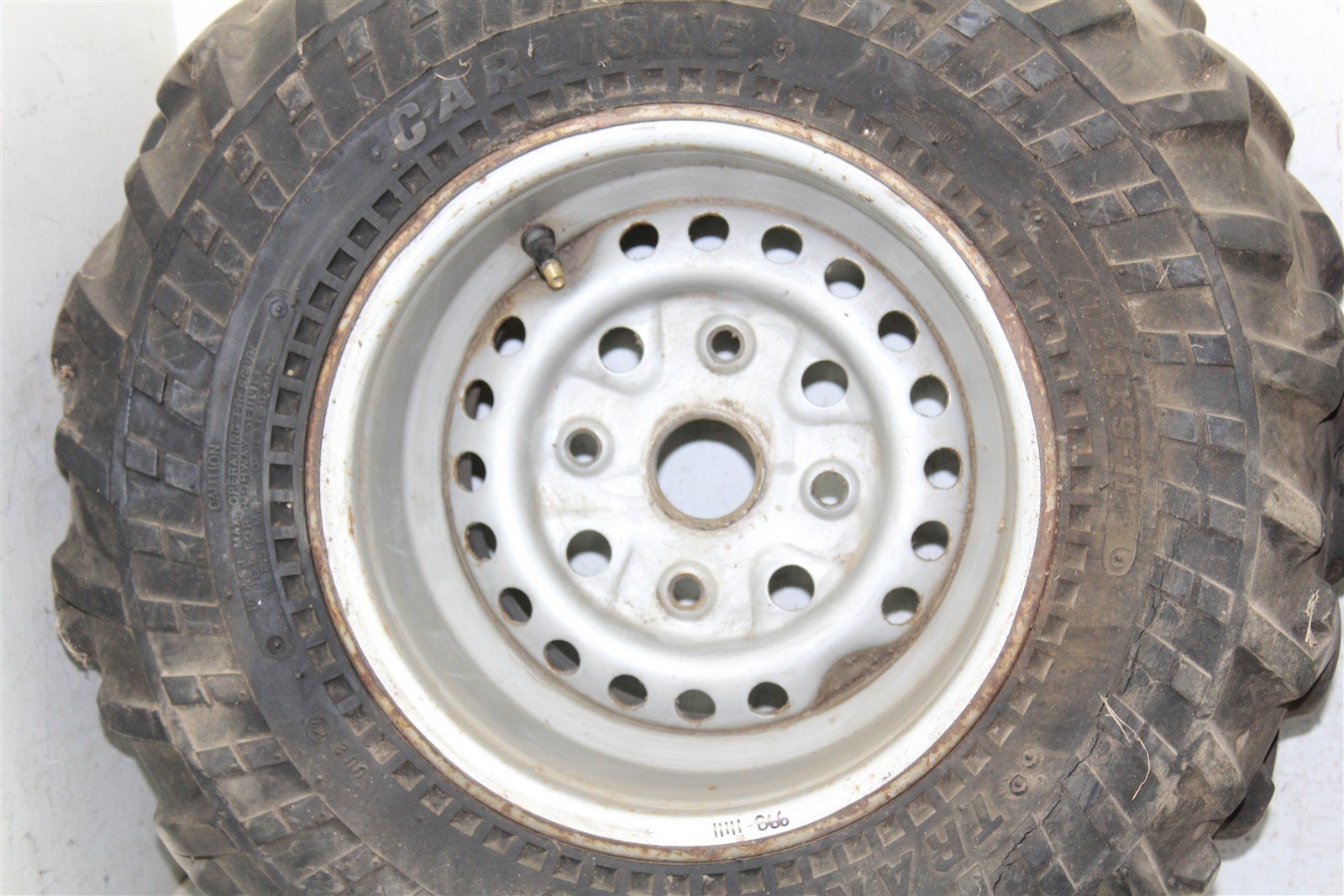 1987 Honda Fourtrax 350D Rear Wheel Set Rims 11111