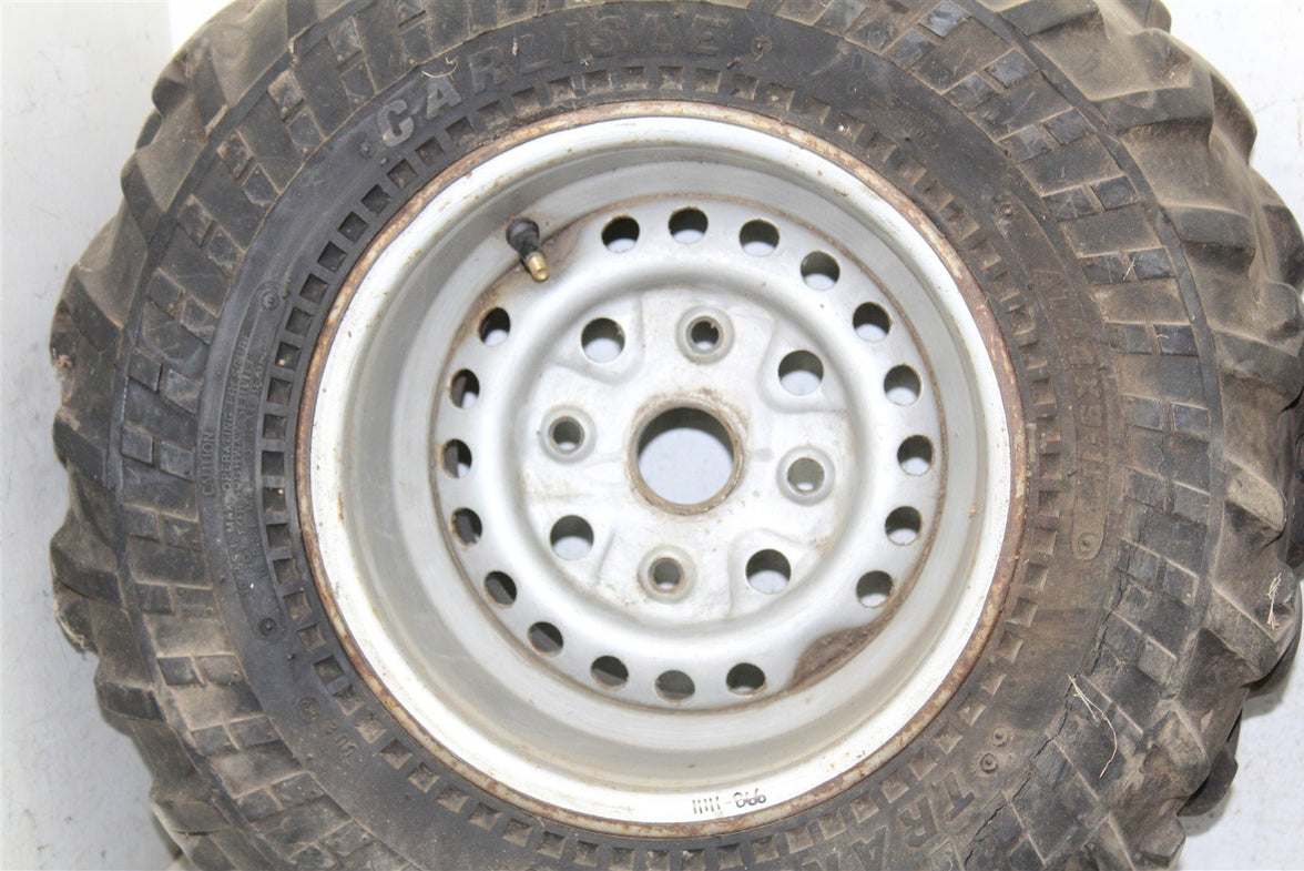 1987 Honda Fourtrax 350D Rear Wheel Set Rims 11111