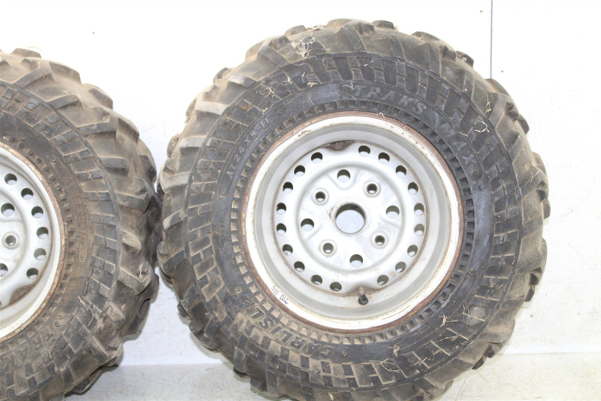 1987 Honda Fourtrax 350D Rear Wheel Set Rims 11111