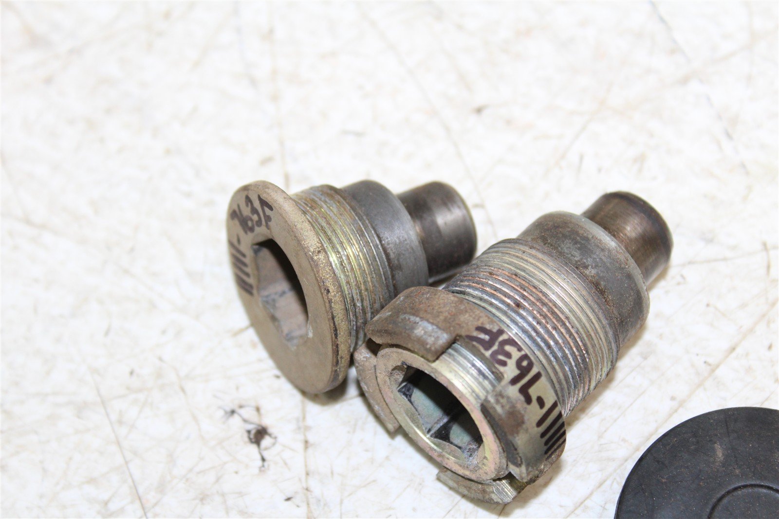 1987 Honda Fourtrax 350D Front Swingarm Pivot Bolts Swing Arm Nut 11111