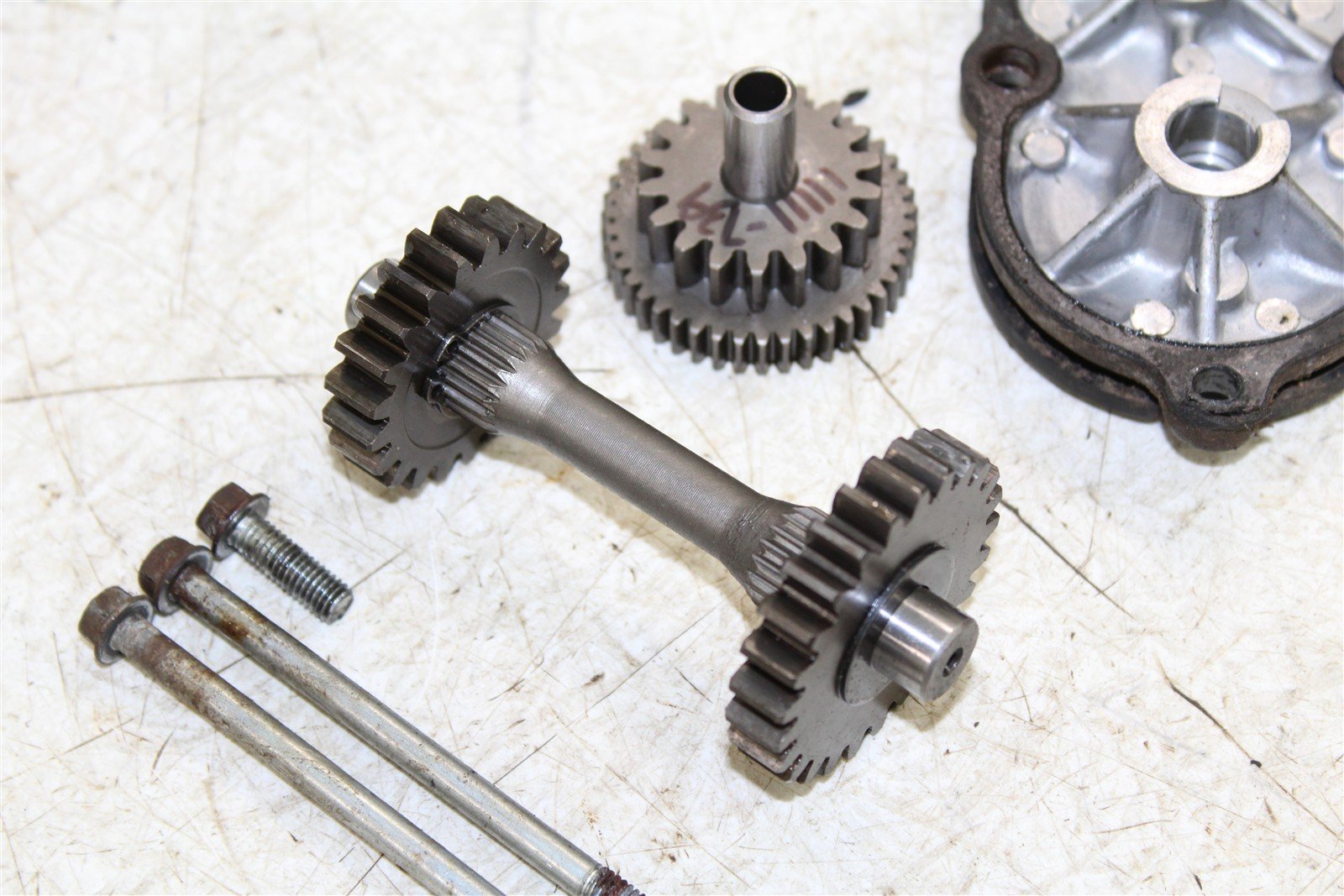 1987 Honda Fourtrax 350D Starter Motor Limiter Reduction Gears 11111