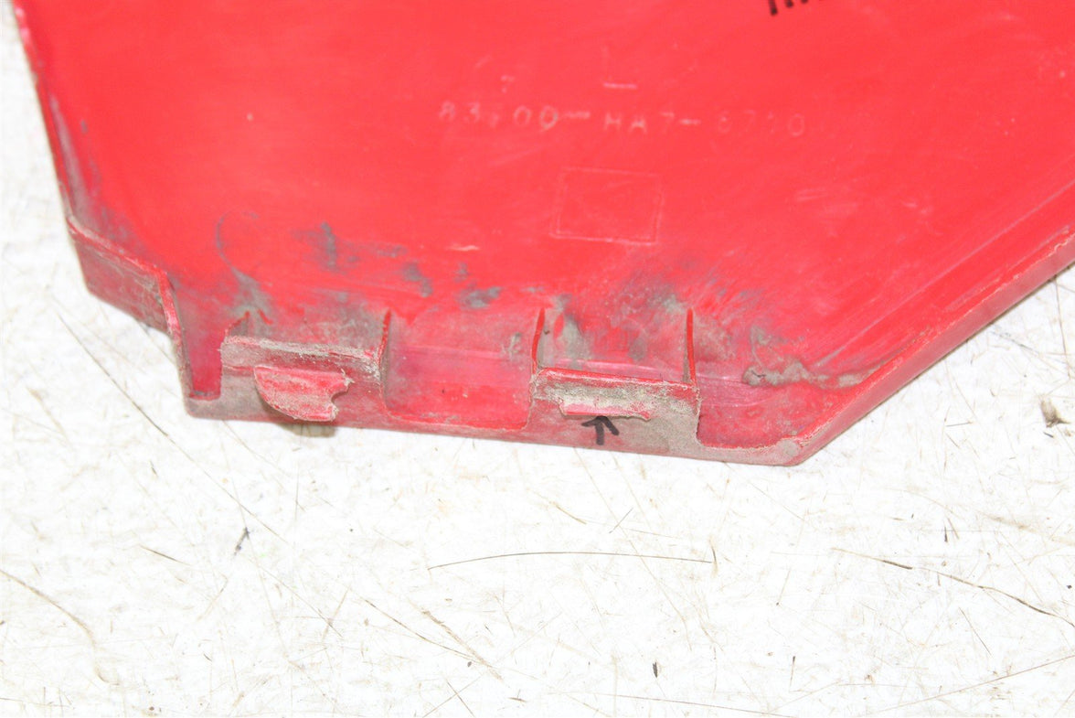 1987 Honda Fourtrax 350D Plastic Kicker Cover Left Side Panel 11111
