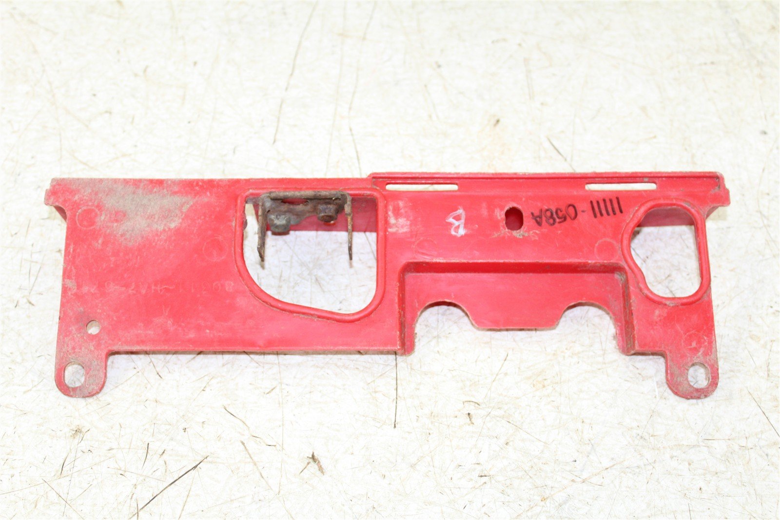 1987 Honda Fourtrax 350D Rear Lower Tool Box Cover Plastic 11111