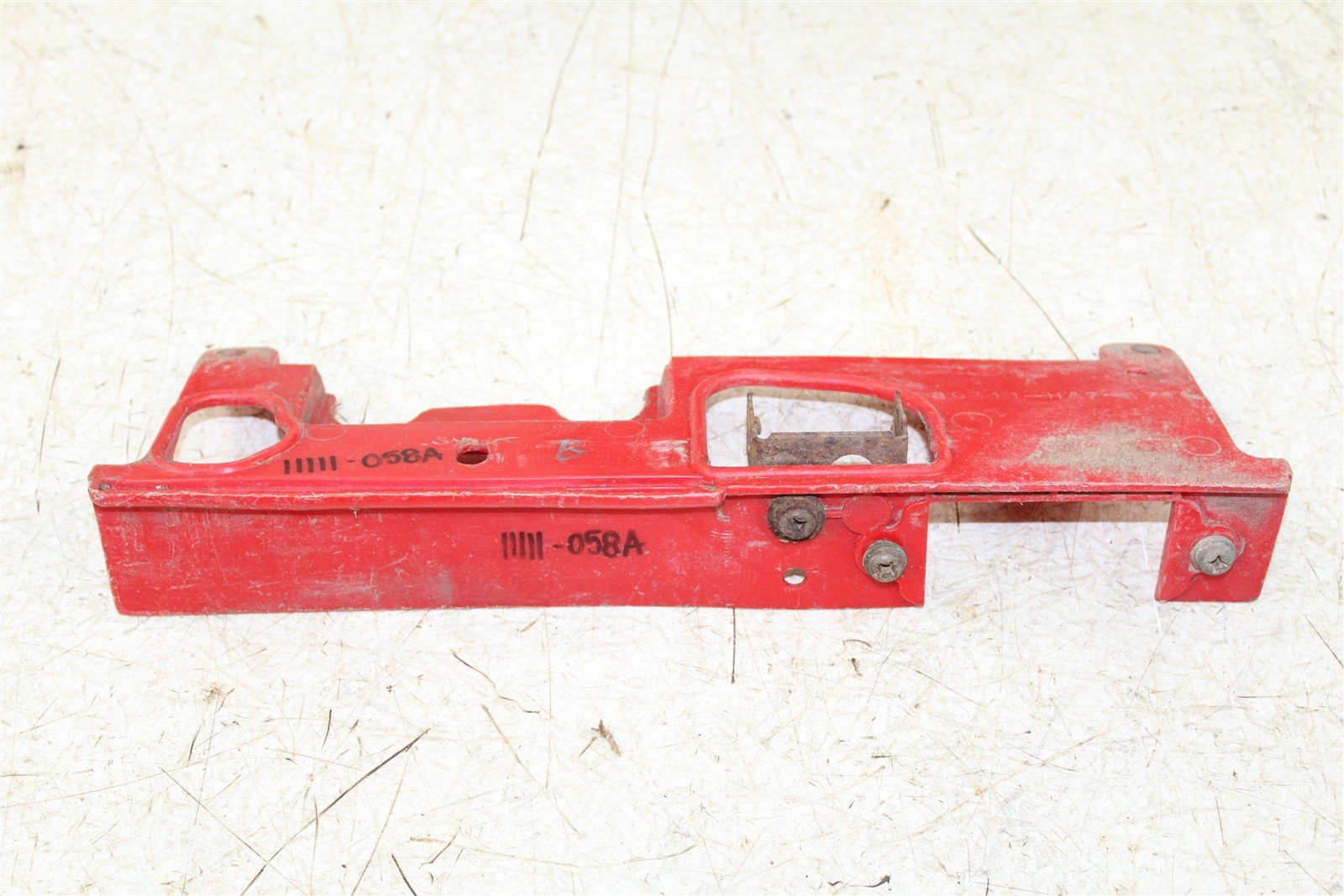 1987 Honda Fourtrax 350D Rear Lower Tool Box Cover Plastic 11111