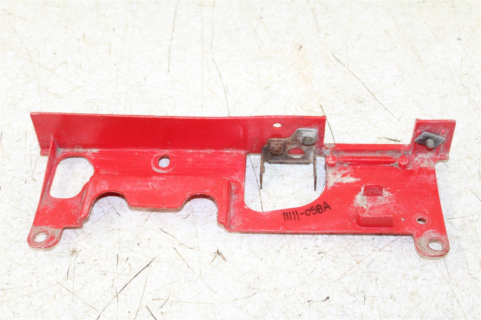 1987 Honda Fourtrax 350D Rear Lower Tool Box Cover Plastic 11111