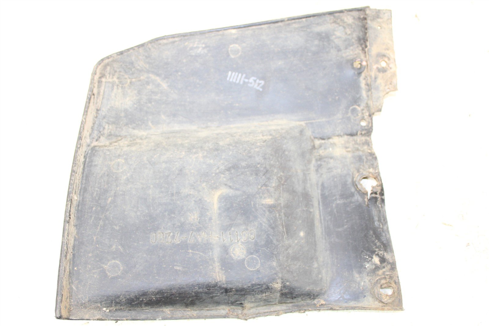 1987 Honda Fourtrax 350D Front Right Mud Flap Deflector Shield 11111
