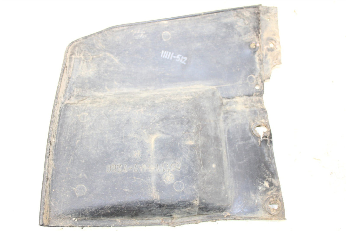 1987 Honda Fourtrax 350D Front Right Mud Flap Deflector Shield 11111