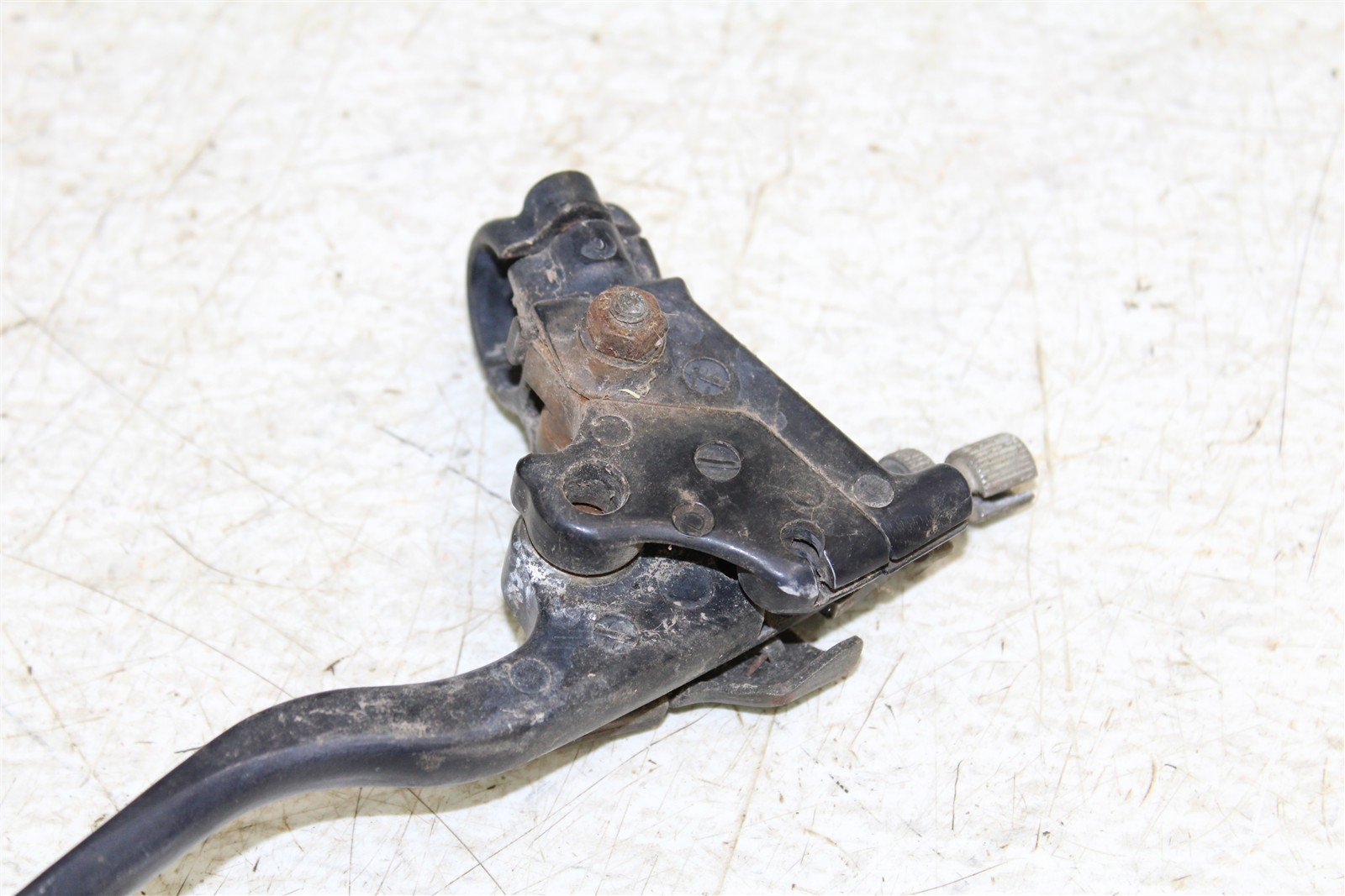 1987 Honda Fourtrax 350D Parking Brake Lever w/ Perch Mount 11111