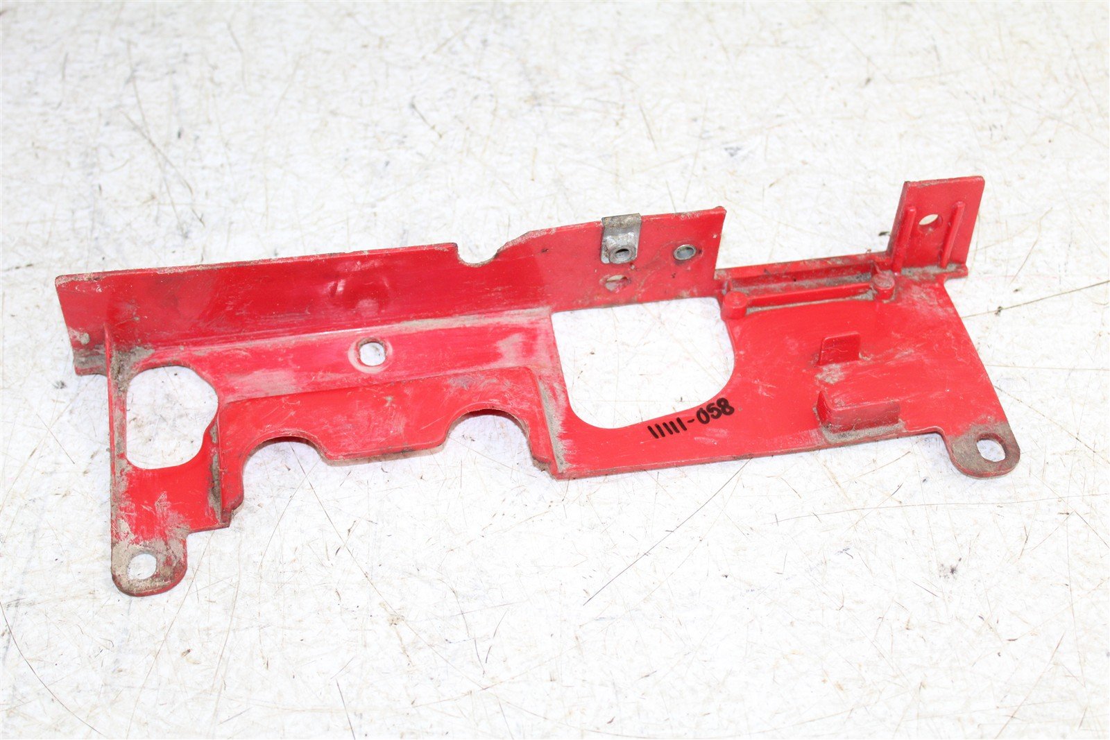 1987 Honda Fourtrax 350D Rear Lower Tool Box Cover Plastic 11111