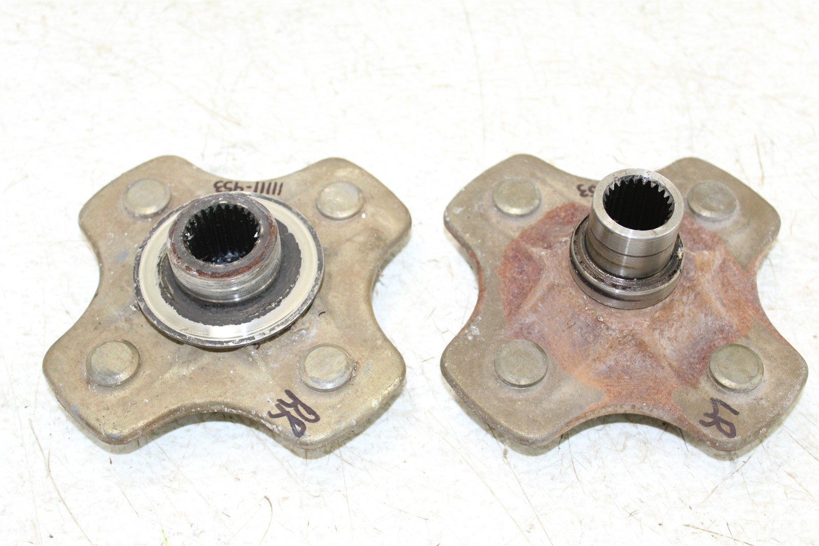 1987 Honda Fourtrax 350D Rear Hubs Wheel Mounts 11111