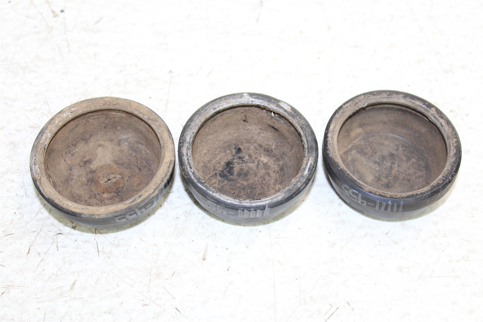 1987 Honda Fourtrax 350D Hub Caps Front Rear 11111