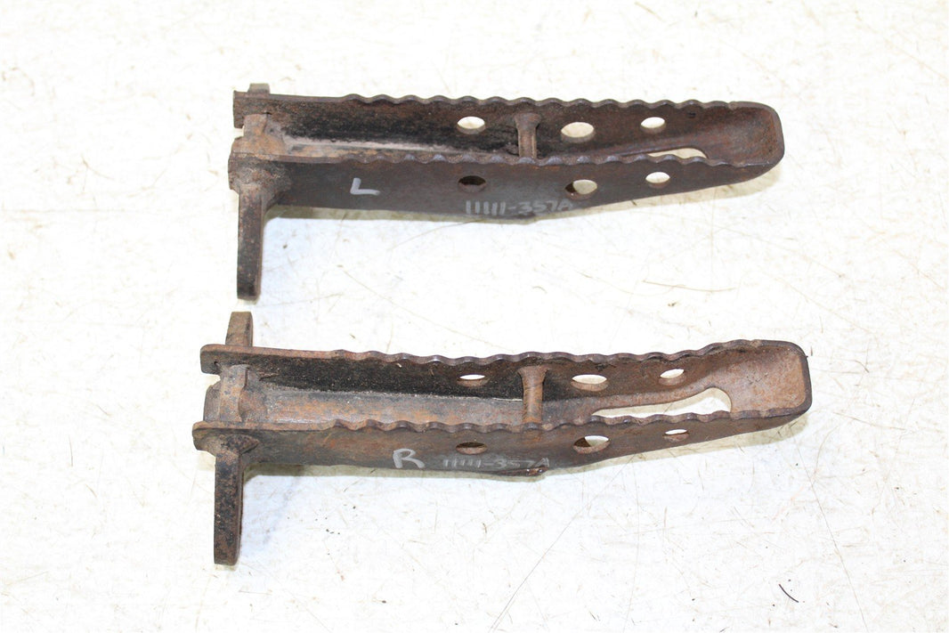 1987 Honda Fourtrax 350D Foot Pegs Rests Set Left Right 11111