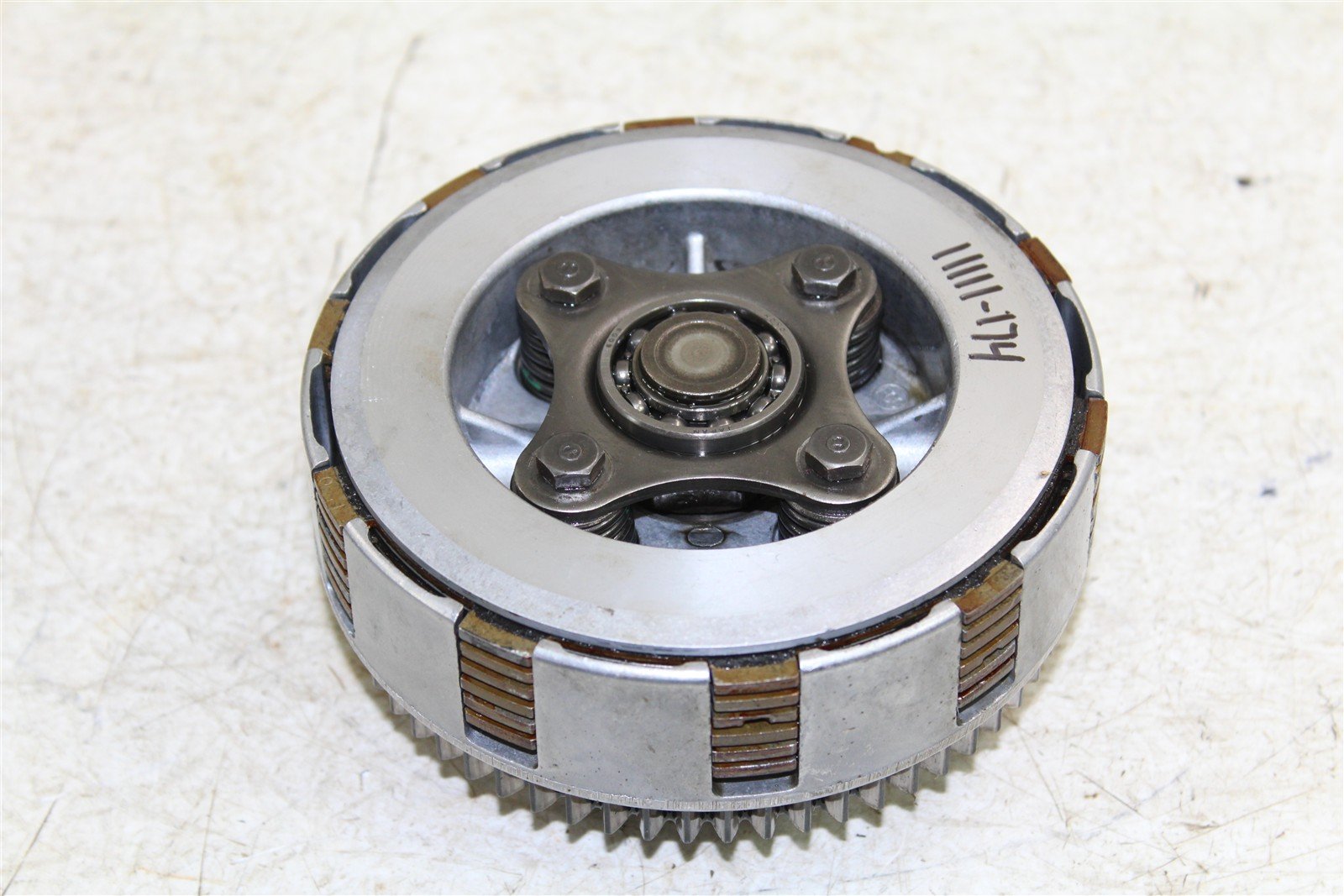1987 Honda Fourtrax 350D Clutch Basket Inner Hub Pressure Plate 11111