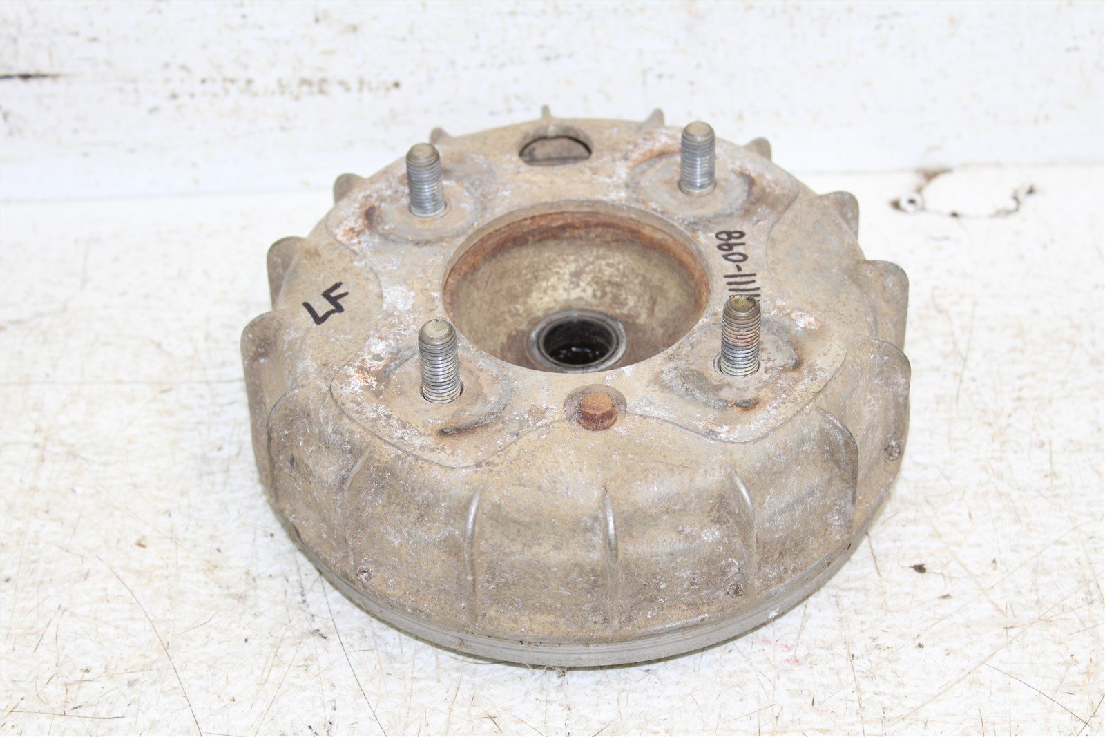 1987 Honda Fourtrax 350D Front Left Brake Drum Hub 11111