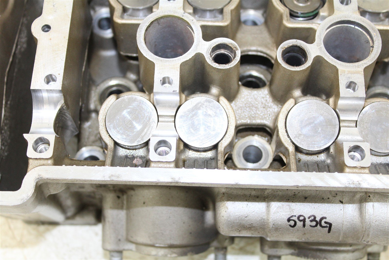 2007 Kawasaki Ninja 650R Cylinder Head Valves 593G